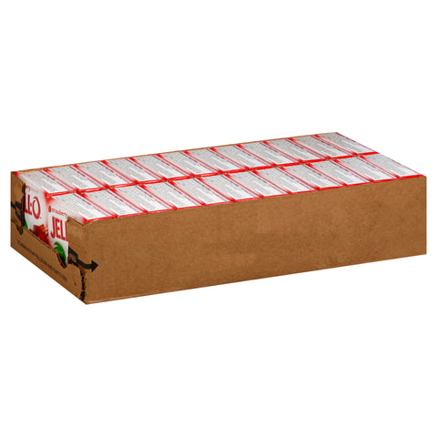 Jello Strawberry Gelatin, 3 Ounce --24 Case