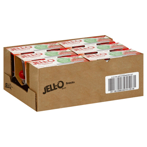 Jell O Strawberry Gelatin, 3.38 ounce -- 24 per case