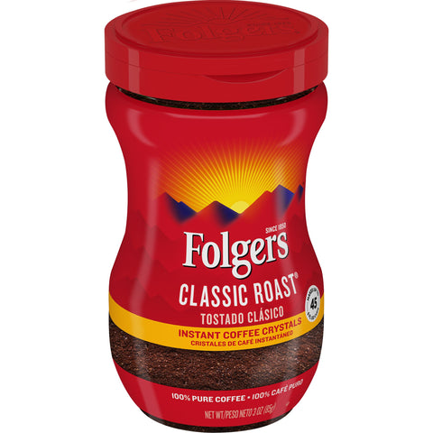 Folgers® COFFEE CAFFEINATED INSTANT REGULAR