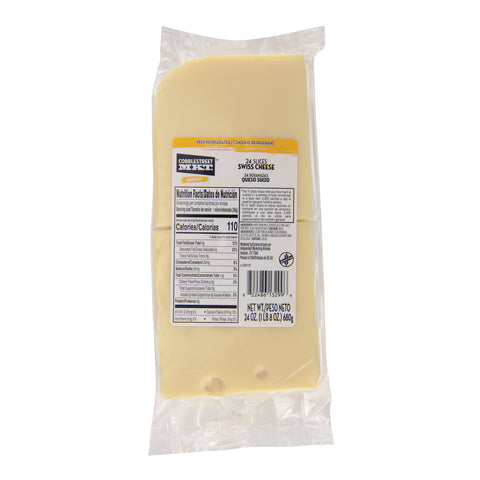 Cheese Swiss Sliced 1 Oz