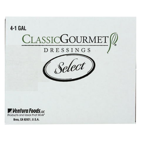 Ventura Foods Classic Gourmet Select Golden Honey Mustard Salad Dressing, 1 Gallon -- 4 per case.
