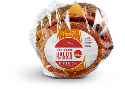 Sandwich Jumbo Chipotle Bbq Bacon Cheeseburger 6.85 Oz 0601