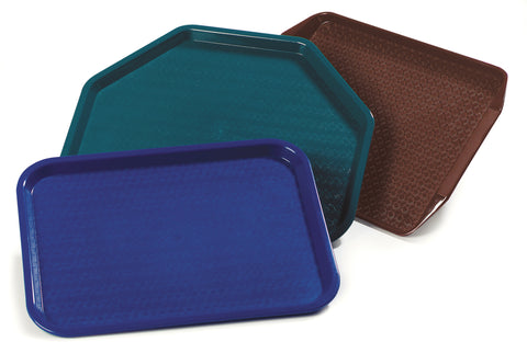 Carlisle TRAY SERVING CAFE® HANDLED RED 12X17