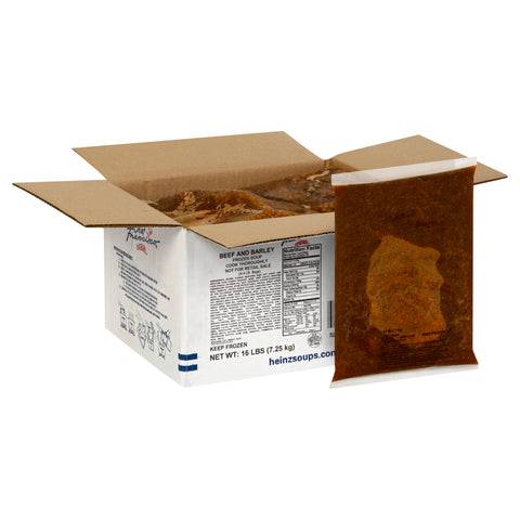 Chef Francisco Truesoups Beef and Barley Soup, 4 Pound -- 4 per case