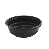 Bowl Plastic Black Microraves Incredi-bowl 12 Oz