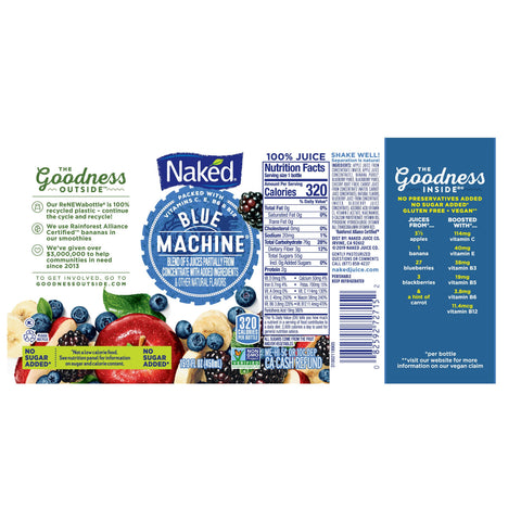 Naked Juice JUICE BLUE MACHINE