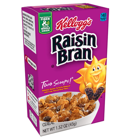 Kellogg's® CEREAL RAISIN BRAN® INDIVIDUAL BOX