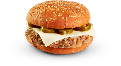 Advance Pierre Big Az Spicy Chicken Sandwich with Cheese, 10.2 Ounce -- 8 per case.