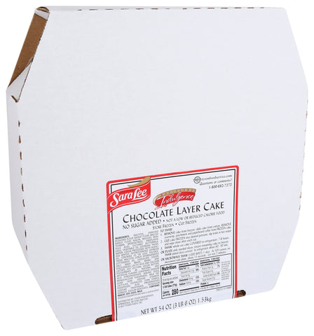 Cake Layer Nsa Chocolate Premium Un-cut Round 9