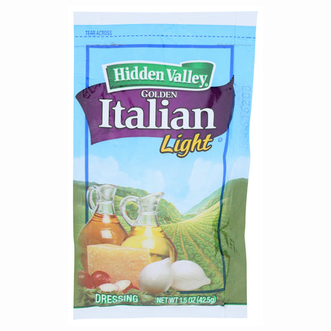 Dressing Italian Golden Light Single Serve Packet