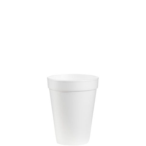 Dart Container J Cup White Expanded Polystyrene Foam Insulated Cup, 14 Ounce -- 1000 per case