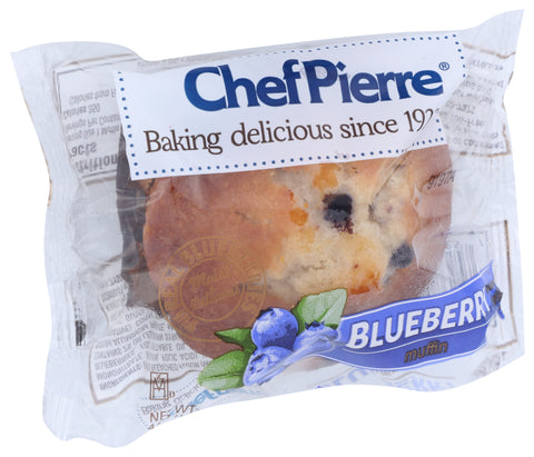 Chef Pierre Individually Wrapped Blueberry Muffin, 4 Ounce -- 12 per case