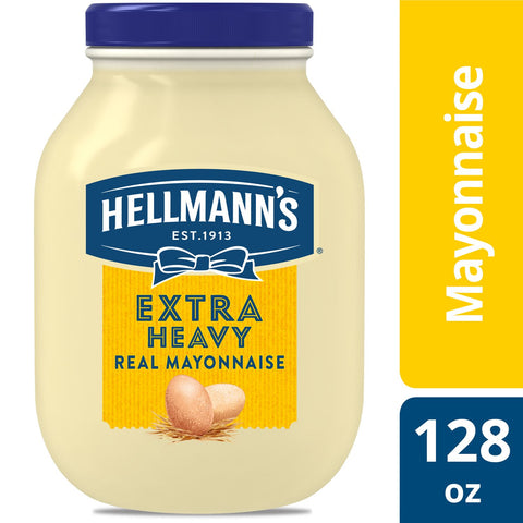 Hellmann's Extra Heavy Mayonnaise Jar, 1 gallon -- 4 per case