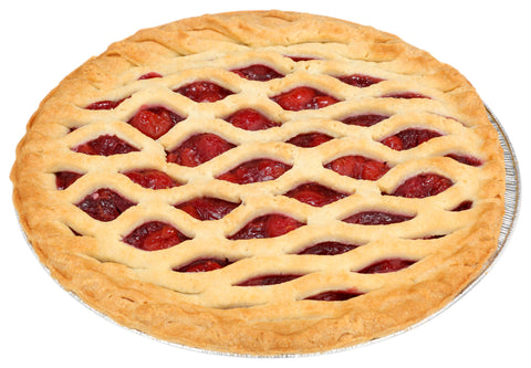 Pie Fruit Cherry Lattice Crust Pre-baked 10