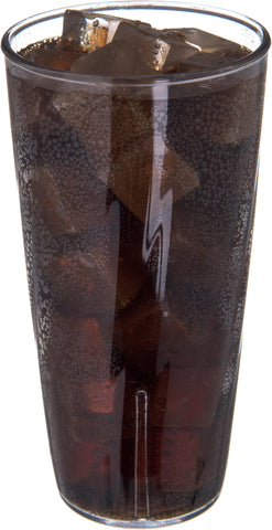 Tumbler Plastic Swirl Clear 22 Oz