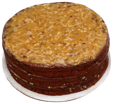 Cake Layer Traditional German Chocolate Premium Un-cut Round 9