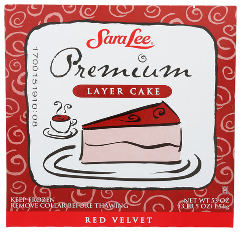 Sara Lee Red Velvet Layer Cake, 53 Ounce -- 4 per case.