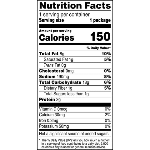 Doritos Cool Ranch Tortilla Chips, 1 Ounce -- 104 per case.