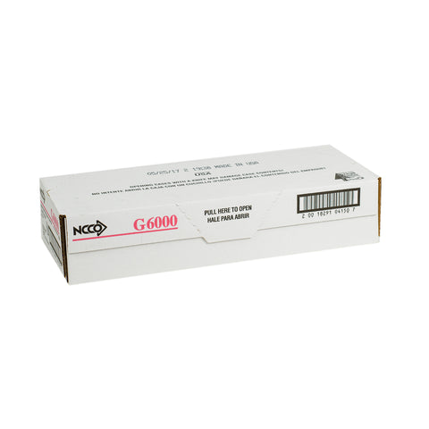 National Checking Rectangular Medium Carbon Green 16 Lines Two-Part Guest Check, 6.75 x 3.5 inch -- 2500 per case