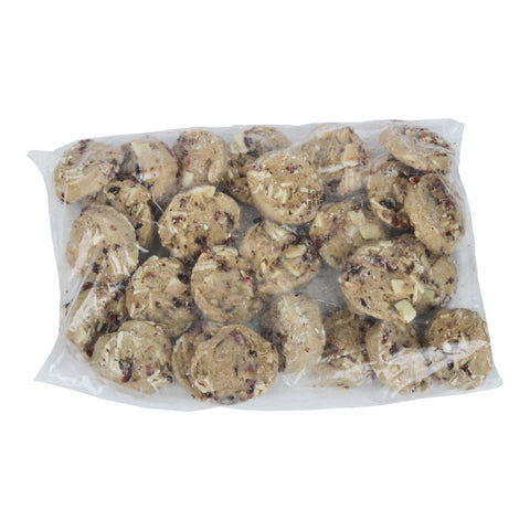 Dough Cookie Cranberry White Chocolate Duo