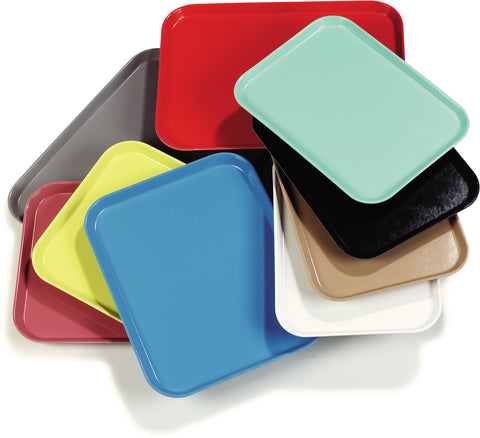 Carlisle TRAY SERVING GLASTEEL™ FIBERGLASS BLACK 15X20.25
