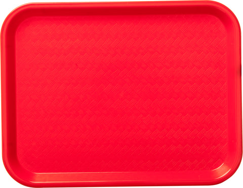 Tray Serving Cafe® Standard Red 10x14