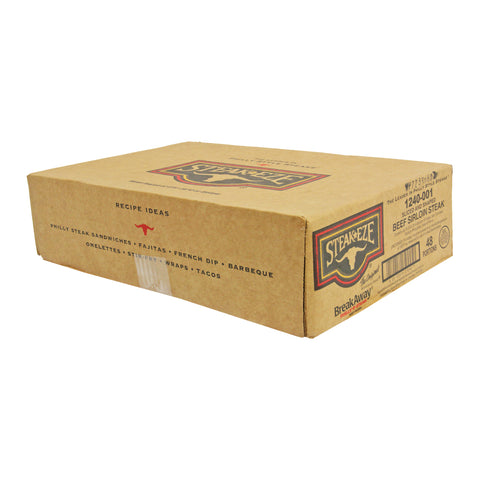 Beefsteak Original Sirloin Breakaway Lightly Marinated 4 Oz 1240-001