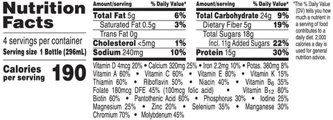 Kelloggs Special K Strawberry Protein Liquid Shake, 10 Fluid Ounce -- 12 per case.