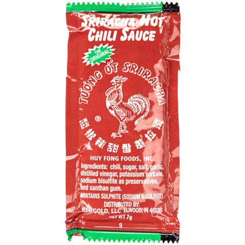 Red Gold SAUCE HOT SRIRACHA CHILI SINGLE SERVE PACKET