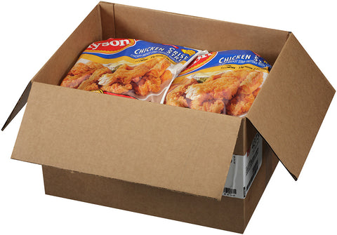 Chicken Breast Strips Crispy Homestyle Breaded, Fritter, Fc, Cash N' Carry Pack 4373-0928