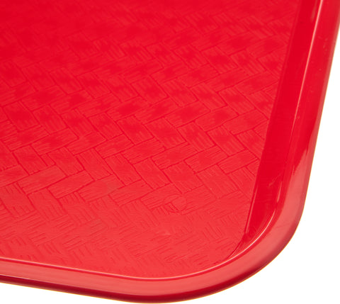 Tray Serving Cafe® Standard Red 10x14