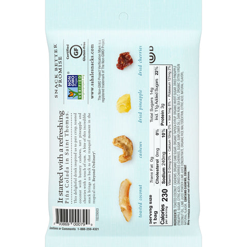 Snack Pineapple Rum Coconut Snack Mix