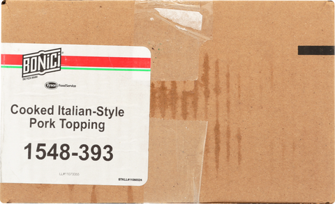 Pizzano Bonici Cooked Italian-Style Pork Topping, 5 Pound -- 2 per case