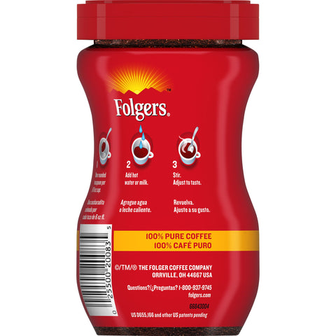Folgers® FOLGERS COFFEE INST PLSTC  12/3 Z