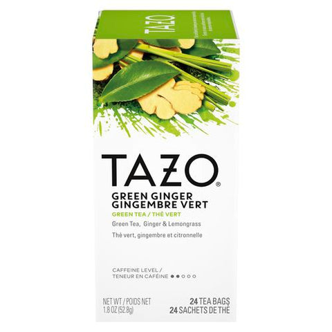 Tazo TEA GREEN GINGER HOT IN FILTERBAGS W/ DISPENSER 000151600/67483227