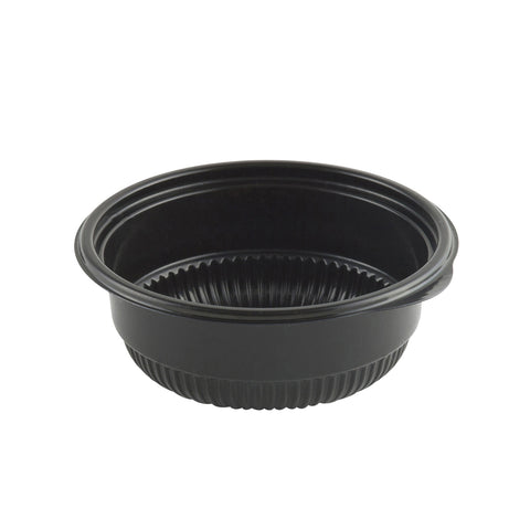 Anchor Packaging Incredi-Bowl Black Polypropylene Round Bowl, 8 Ounce -- 500 per case