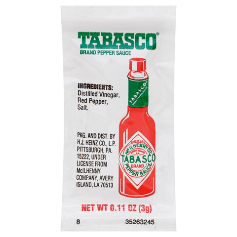 Tabasco® Brand SAUCE TABASCO SINGLE SERVE PACKET