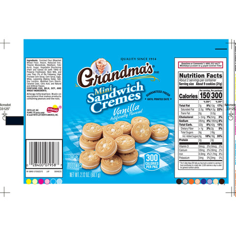 Cookie Mini Vanilla Creme