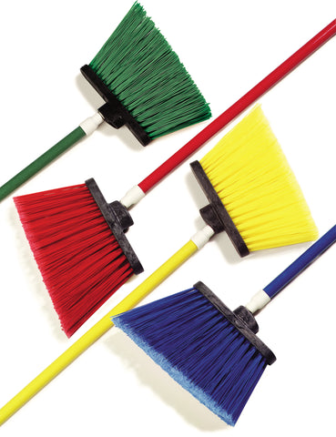 Carlisle BROOM ANGLE DUO SWEEP GREEN 56