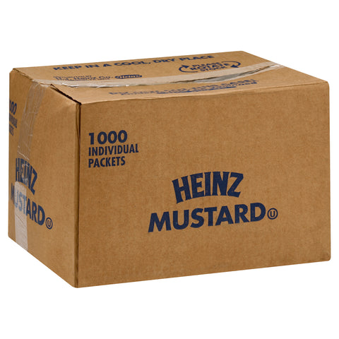 Heinz Single Serve Mustard Packet, 0.2 Ounce -- 1000 per case