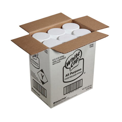 White Cap All Purpose Pan Spray, 1.34 Pound -- 6 per case.
