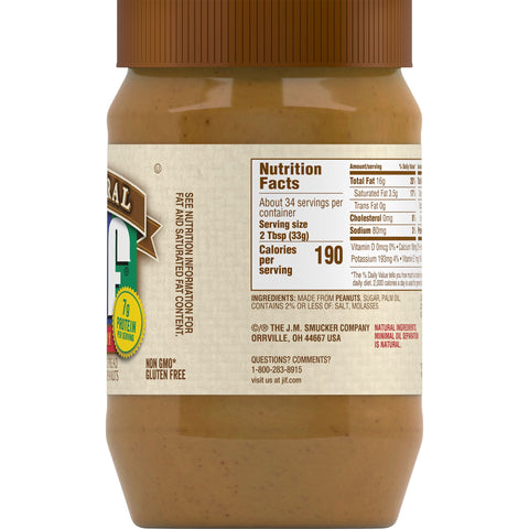 Smucker's® PEANUT BUTTER NATURAL CREAMY
