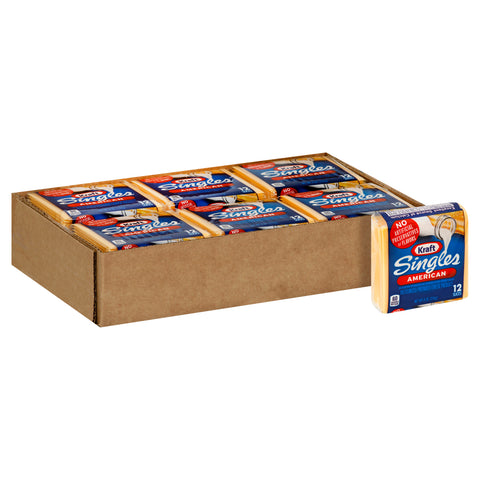 Kraft CHEESE AMERICAN SLICES 12 COUNT IW