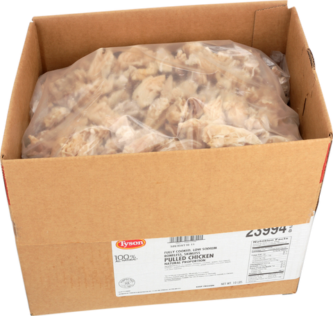 Chicken Meat Pulled 60/40 White/dark 100% All Natural Fc 23994-0928