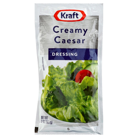 Kraft DRESSING CAESAR CREAMY SINGLE SERVE POUCH