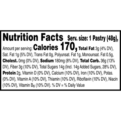 Pastry Pop-tarts® Made W/ Whole Grain Frosted Blueberry