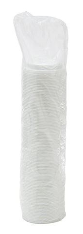 Lid White F/ Cappuccino Foam Cup 12-20 Oz