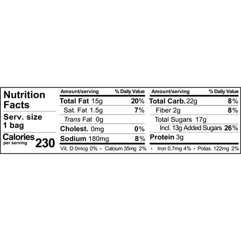 Sahale Snacks SNACK TRAIL MIX MAPLE PECAN