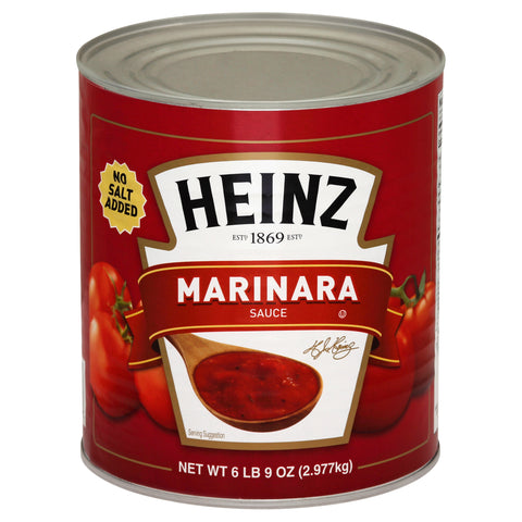 Sauce Marinara No Salt Added