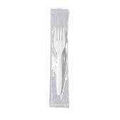 Fork Plastic Medium Weight White Iw Pp